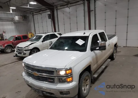 2014 Chevrolet Silverado 1500 2Lz из США, поврежденный, VIN 3GCUKSEC8EG173939